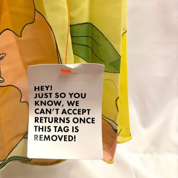 ASOS retro yellow and purple floral maxi dress size US 10 - Picture 7 of 7